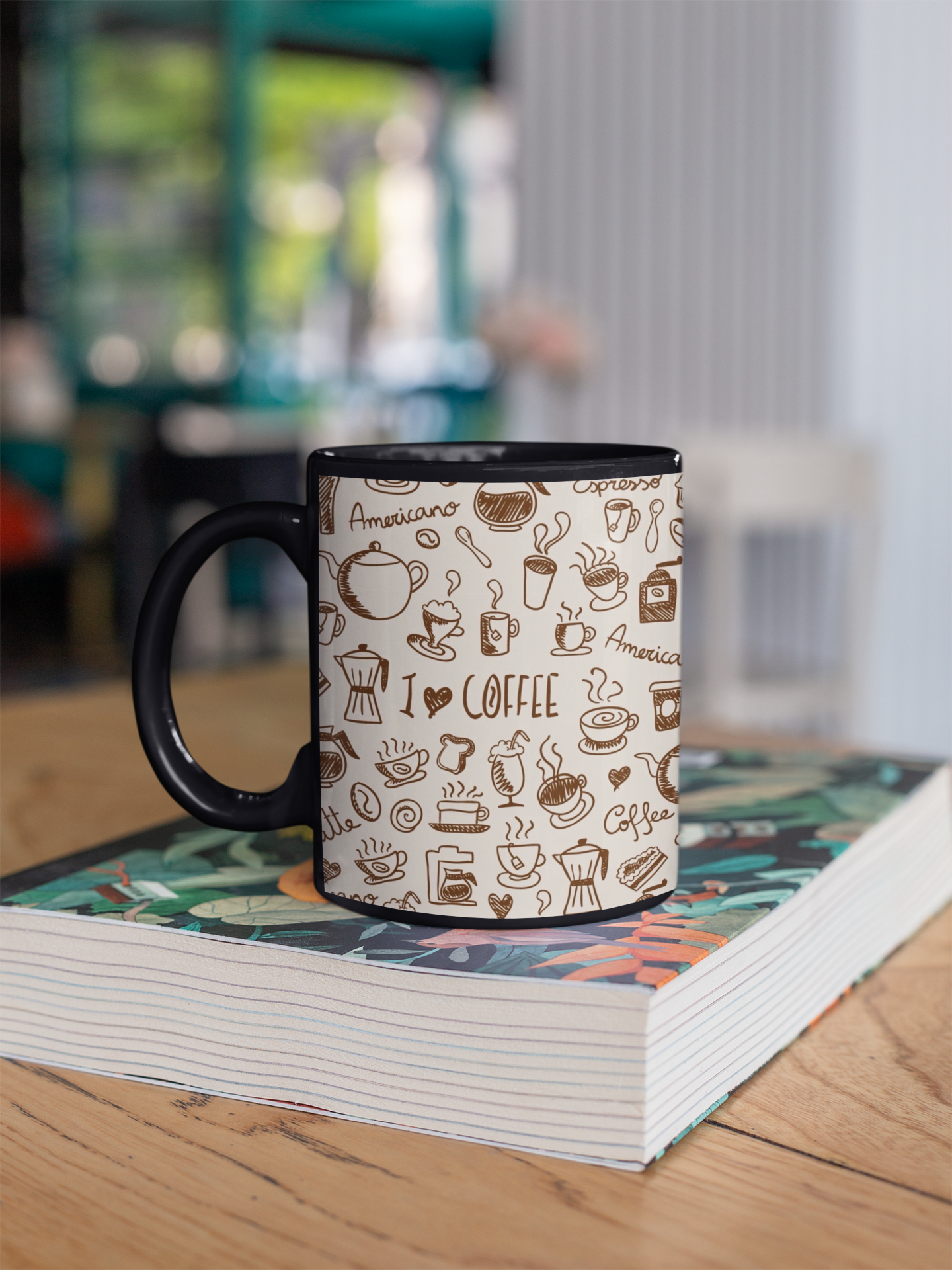MugWorld Designer Coffee Mugs (Black)