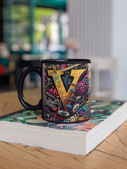 MugWorld Designer Coffee Mugs (Black)
