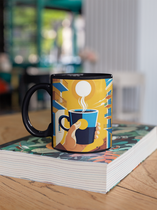 MugWorld Designer Coffee Mugs (Black)