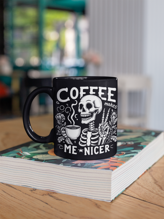 MugWorld Designer Coffee Mugs (Black)