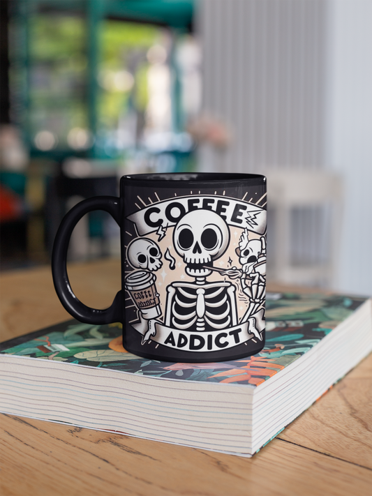MugWorld Designer Coffee Mugs (Black)