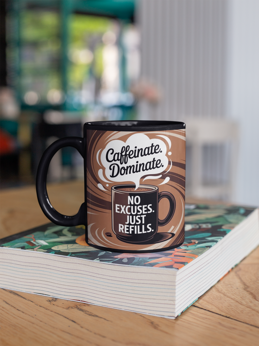 MugWorld Designer Coffee Mugs (Black)