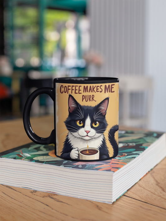 MugWorld Designer Coffee Mugs (Black)
