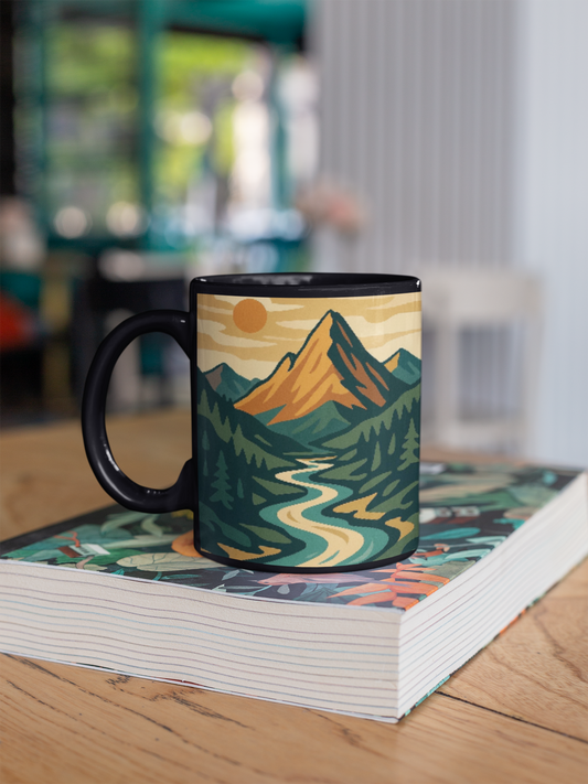 MugWorld Designer Coffee Mugs (Black)