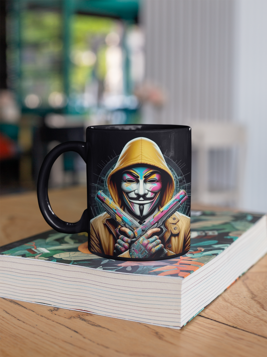 MugWorld Designer Coffee Mugs (Black)